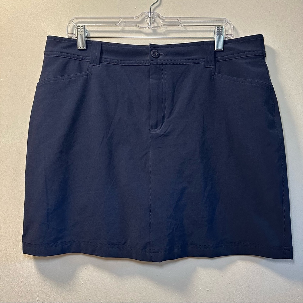 Eddie Bauer Women’s Navy Blue Adventurer 2.0 Stretch Active Skort Sz 14 - PR5700